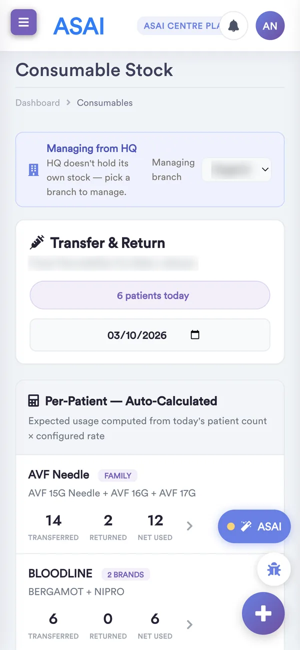 Stock daily check on a phone